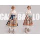 Cherry Bomb Casa Batllo 3.0 Short and Long Skirt(Reservation/Full Payment Without Shipping)